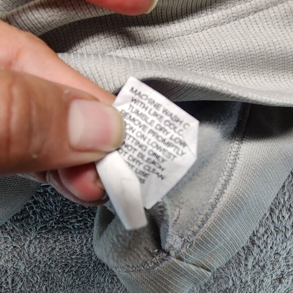 BCG Shirt Mens XL Gray Golf Pullover Long Sleeve Gray 100% Polyester Casual - Picture 4 of 9